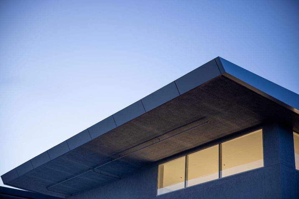 Modern home exterior in the Phoenix metro area